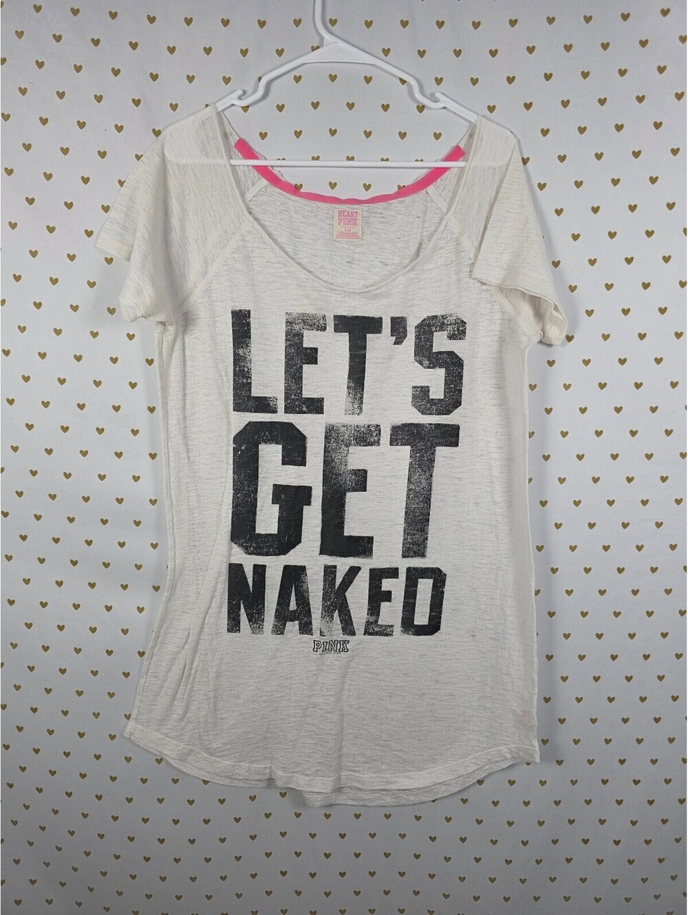 Victorias Secret Pink Vintage Burnout Nightgown Lets Get Naked Y2k Large